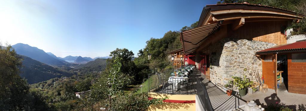 Eco Hotel Locanda Del Giglio Roveredo Capriasca Exterior photo