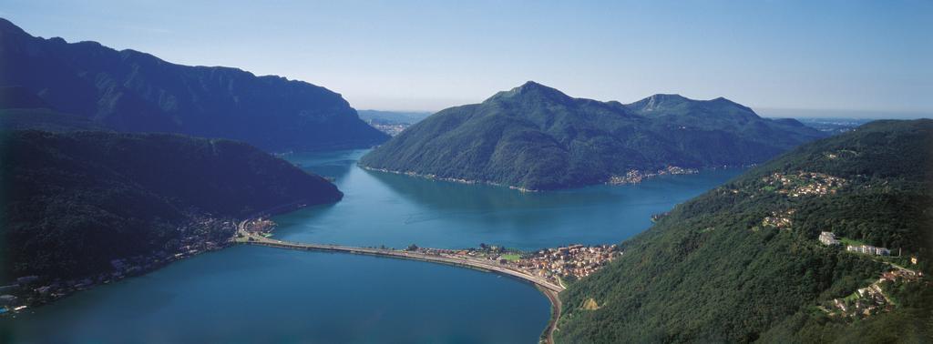 Eco Hotel Locanda Del Giglio Roveredo Capriasca Exterior photo